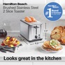 Hamilton Beach Stainless Steel 2-Slice Toaster, Stainless Steel, large