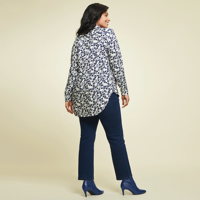 Morgan Button Down Tunic, , large