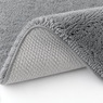 Color Connection 3-Piece Shag Bath Mat Set, Gray, large
