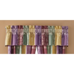 Naples 10-Piece Jacquard Valance, , large