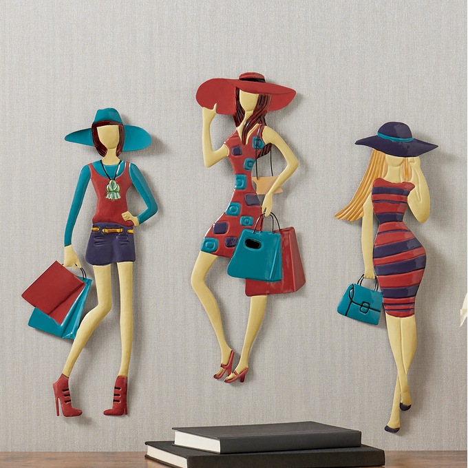 Sassy Shopping Lady, , large