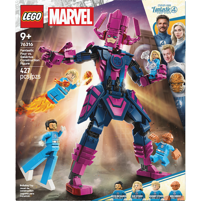 LEGO Marvel Fantastic Four vs. Galactus Construction Figure, , large