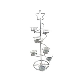 Star Spiral Tree Votive Holder, , large