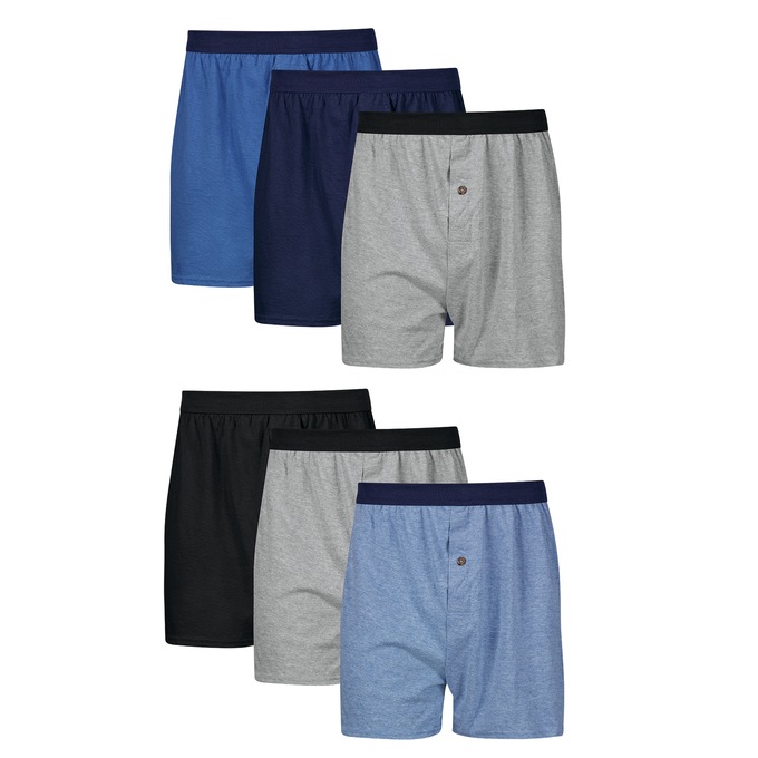 Hanes 6-Pack Knit Boxer, , large