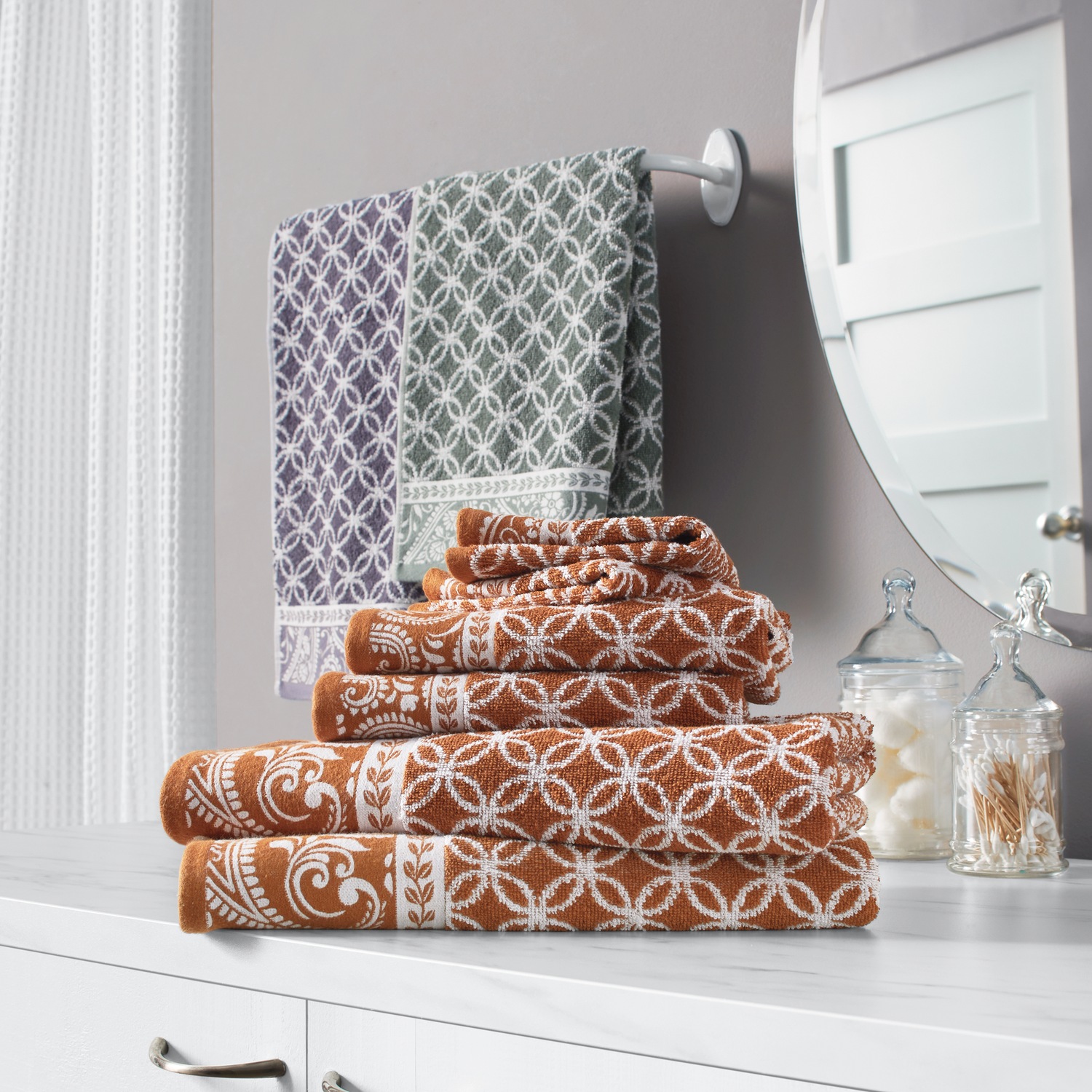 Burlington 6Piece Towel Set Montgomery Ward