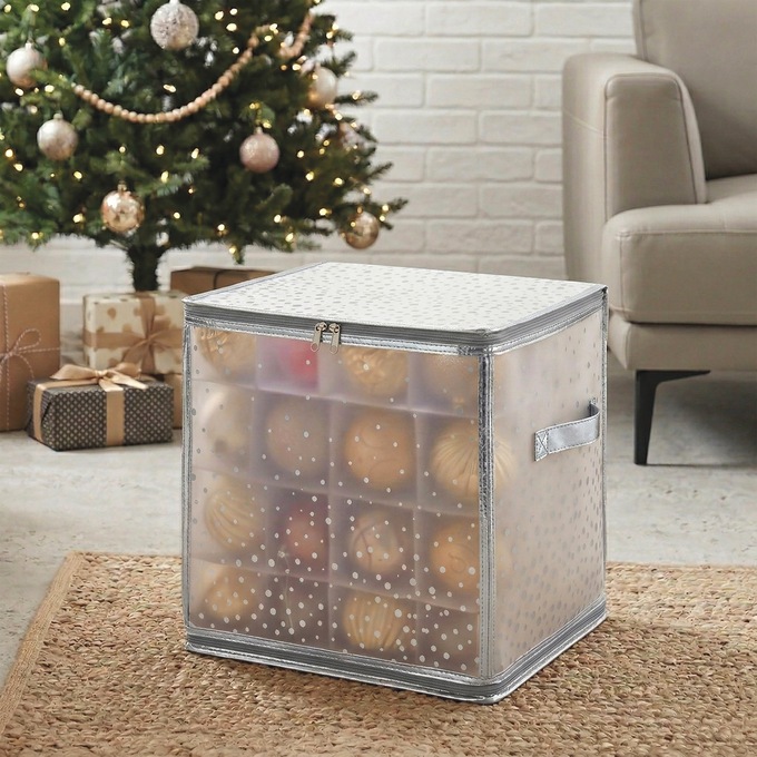 Simplify 64-Ct. Ornament Storage Organizer, Assorted, large