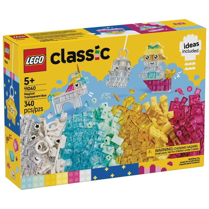 LEGO Classic Magical Transparent Box, , large
