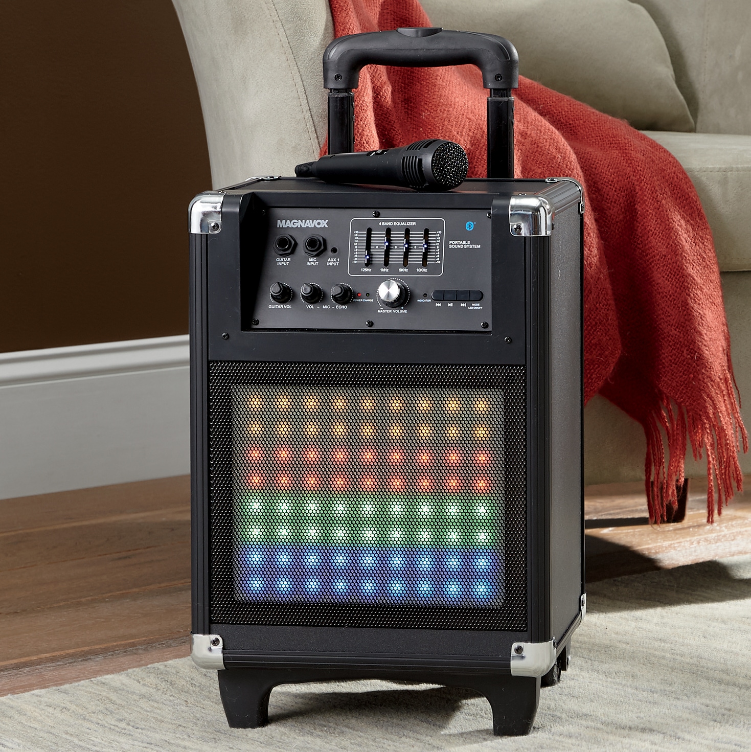 magnavox portable speaker system