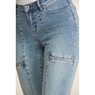 Lindsey Stud Slim-Leg Jean, , large
