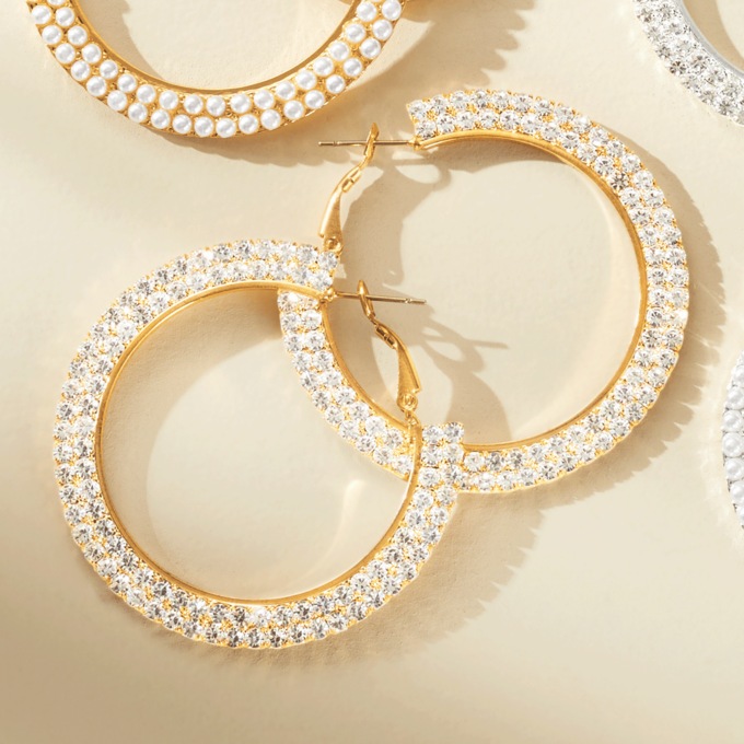 Flat Hoops, , large