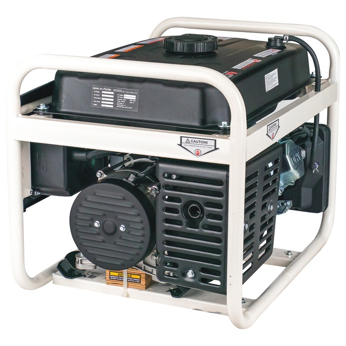 Pulsar 3250W/2500W Gas Generator, Black, large