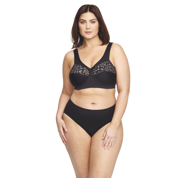 Glamorise® MagicLift® Cotton Full-Figure Support Bra, , large