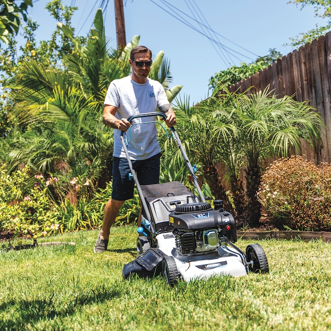 Pulsar 21" 200CC 3-in-1 Self-Propelled Lawn Mower, Black, large