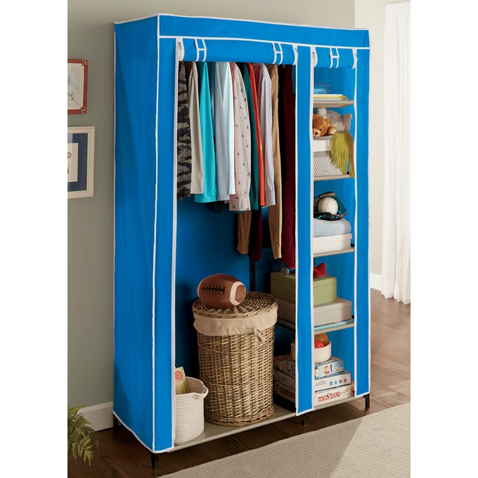 5-Shelf Wardrobe, , large