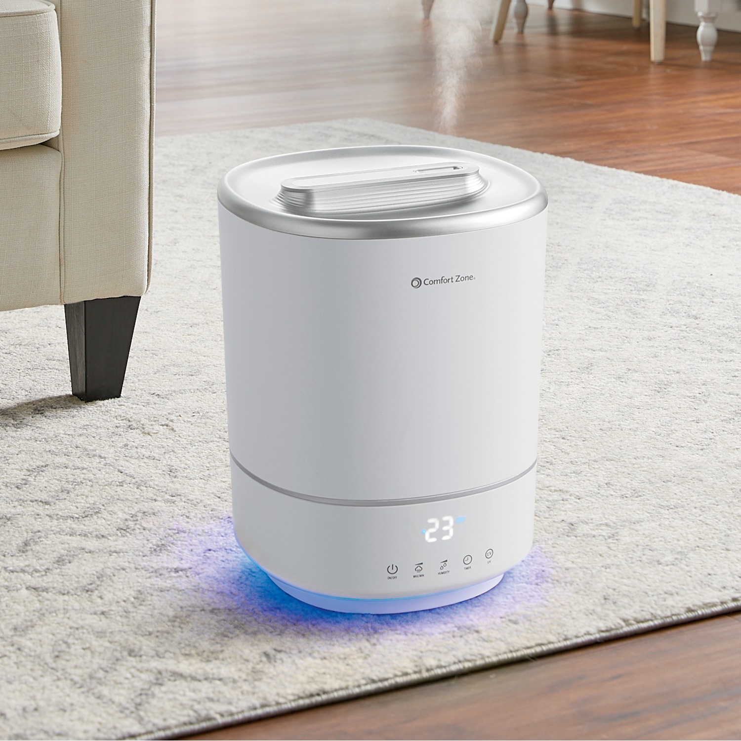 Comfort Zone Digital Humidifier with UVC Light Montgomery Ward