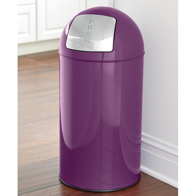 13 Gal Stainless Steel Trash Can Montgomery Ward