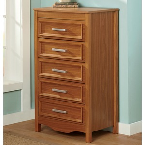 Candice 5-Drawer Chest, Natural, large
