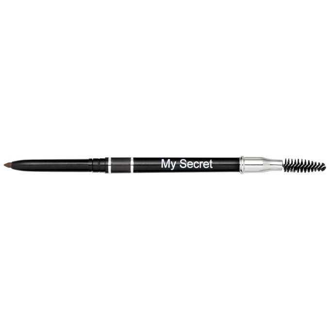 My Secret Cosmetics Eyebrow Pencil, Dark Brown, large
