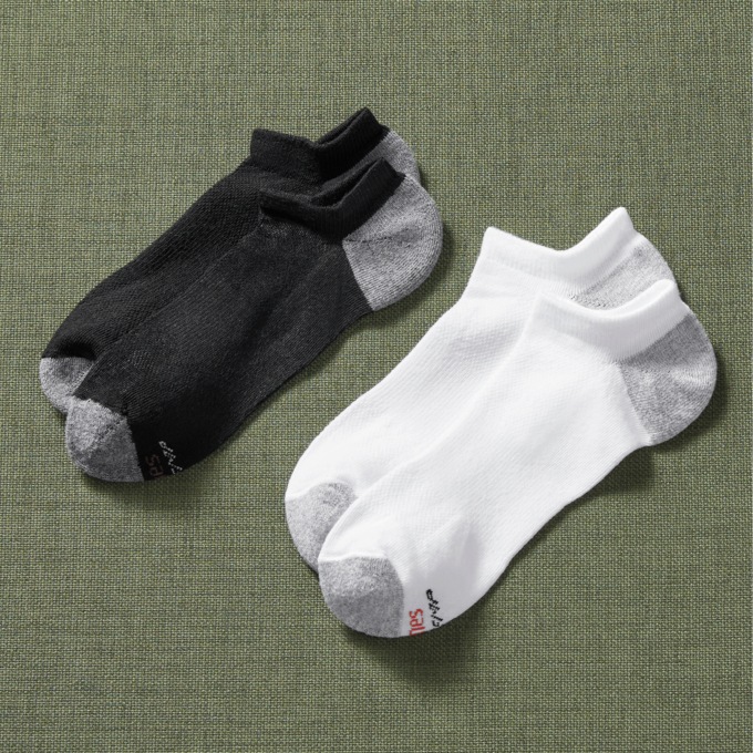 Hanes 12-Pack X-Temp Men's Super-Low No-Show Sock with Arch Support, , large