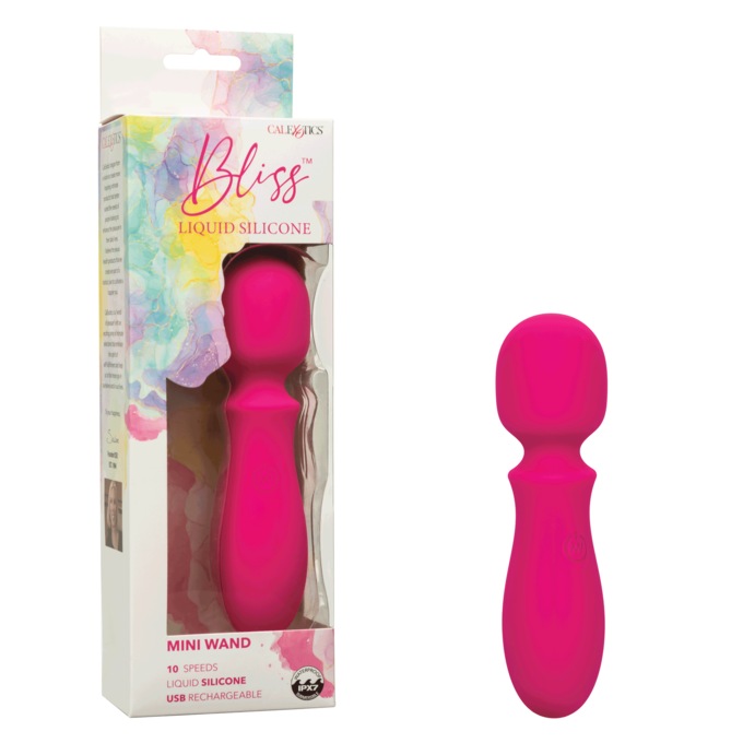 Bliss Liquid Silicone Mini Wand By Calexotics, , large