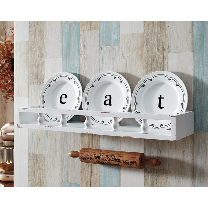 3-Piece Eat Plates Wall Décor, , large