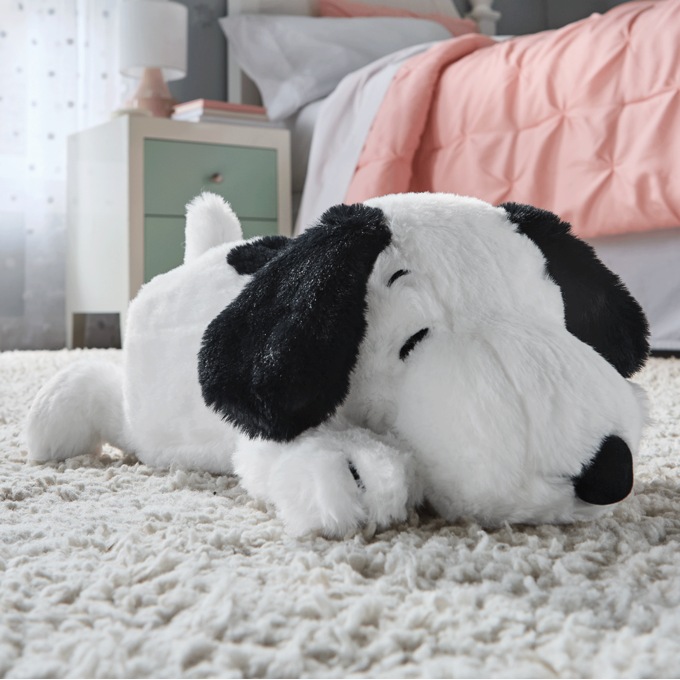 Huggable Snoopy, White, large