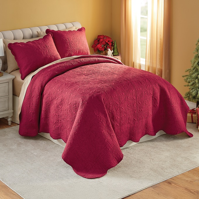Chateau Oversized Reversible Cotton Quilt, , large