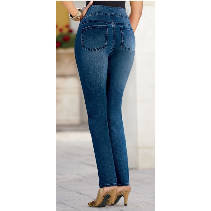 Ella Denim Jegging, , large