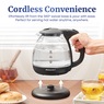 Elite Gourmet Electric Kettle, Black, large