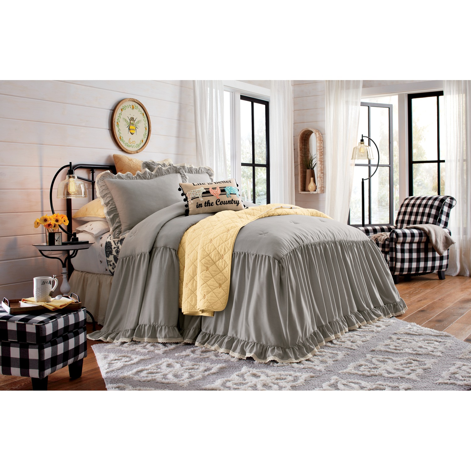 Remi Ruffled Bedspread Montgomery Ward