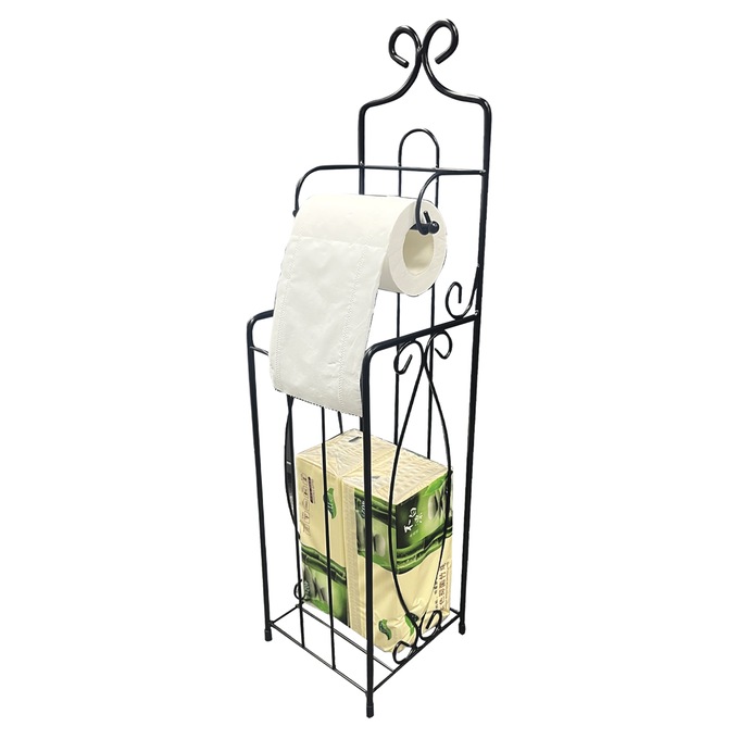 Collette Scroll Toilet Paper Holder, , large