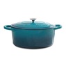 Crock Pot Artisan 7-qt. Enameled Cast Iron Oval Dutch Oven with Lid, , large