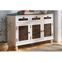 Medford Rustic Two-Tone Sideboard, , large
