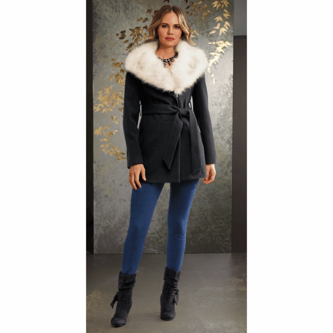 Wrap peacoat store
