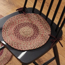 Ginger Braided Chair Pad, , large
