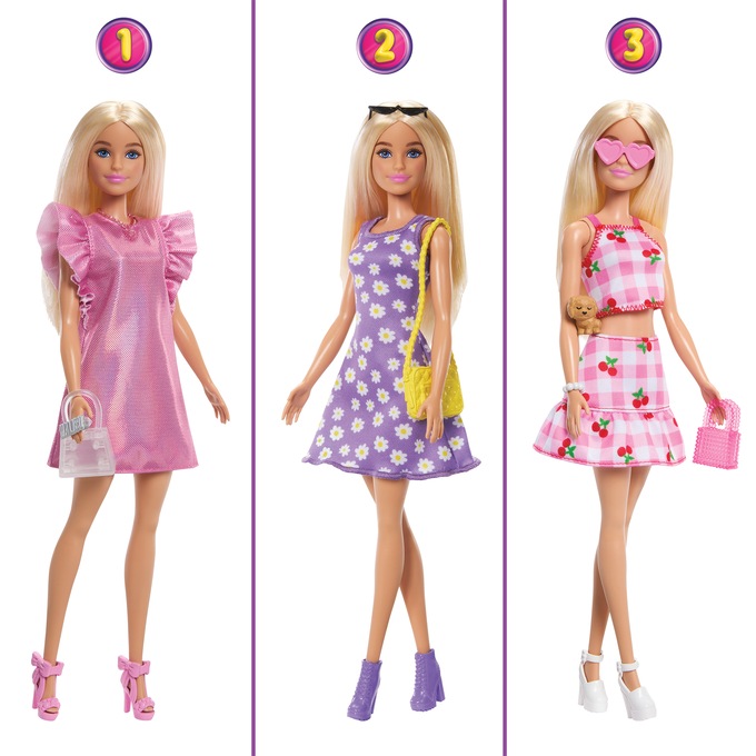 Barbie Dream Closet Playset with Doll, Pink, large