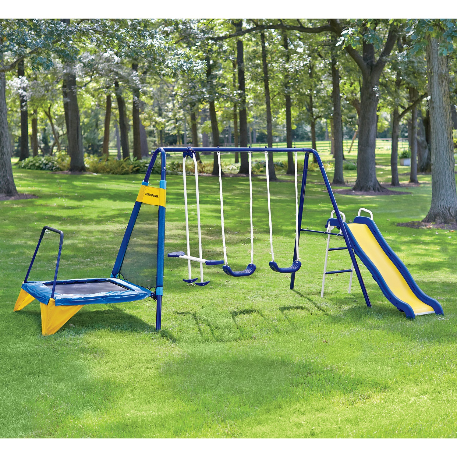 Sportspower Almansor Swing Set Montgomery Ward