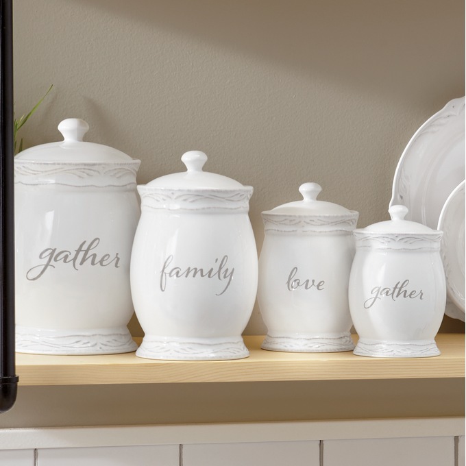 Everyday Classics 4-Piece Canister Set, , large