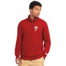 MLB Catcher Men's Quarter-Zip Baseball Fleece Pullover, , large