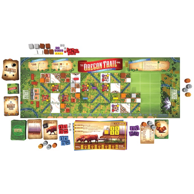 Oregon Trail Board Game , , large