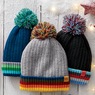 3-Pack of Knit Hats, , large