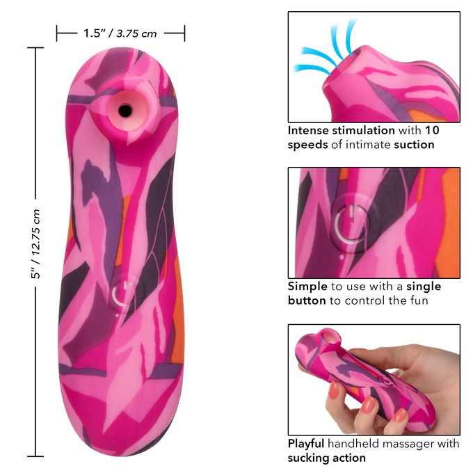 Naughty Bits Suck Buddy Playful Massager, , large