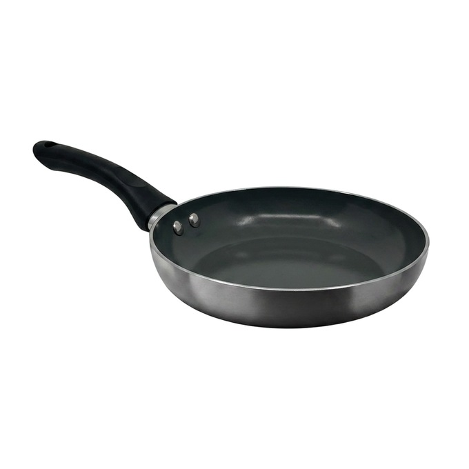 20-Piece Ceramic Metallic Cookware Set, Platinum, large