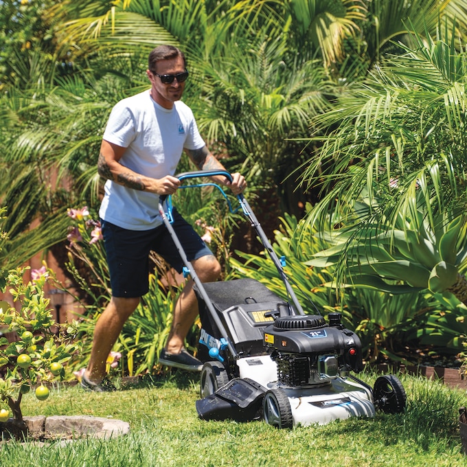 Pulsar 21" 200CC 3-in-1 Self-Propelled Lawn Mower, Black, large