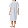 Duster With Embroidered Yoke, French Blue Stripe, large