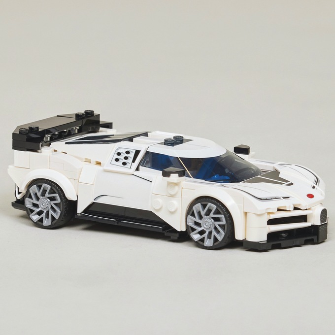 LEGO Speed Champions Bugatti Centodieci Hyper Sports Car, Multi, large