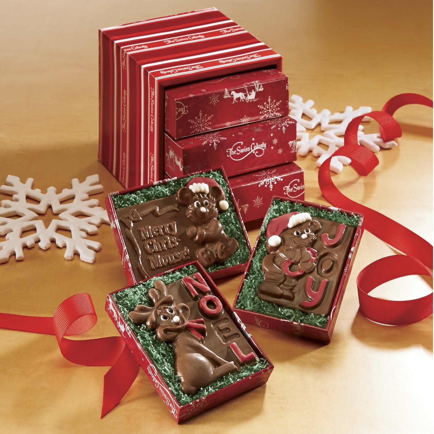 Chocolate Christmas Card 