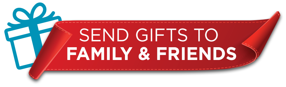 Send gifts to your family & friends