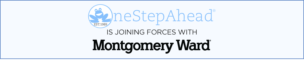 One Step Ahead is joining forces with Montgomery Ward