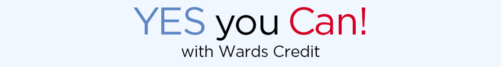 Yes You Can! With Wards Credit